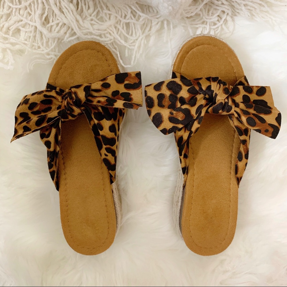 NEW Sami Platform Slip-Ons- in Leopard - Picture 2 of 7